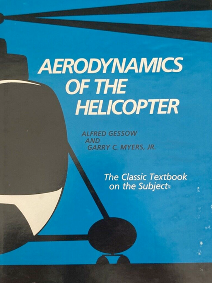 cover of the classic rotorcraft text: "Aerodynamics of the Helicopter"