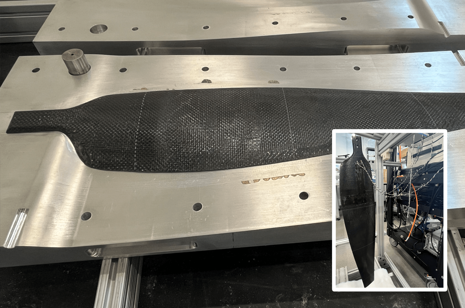 Mars Helicopter Blade prototypes