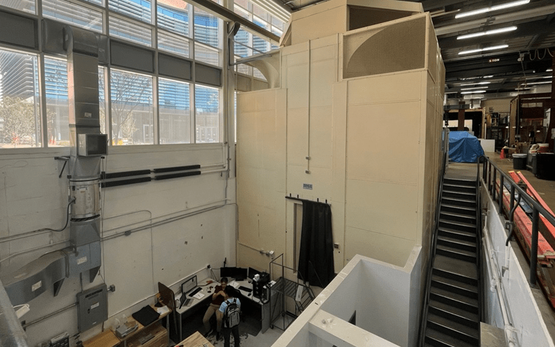 Acoustic Hover Chamber Exterior View